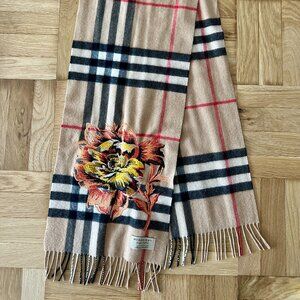 Burberry Limited Edition Embroidered Scarf